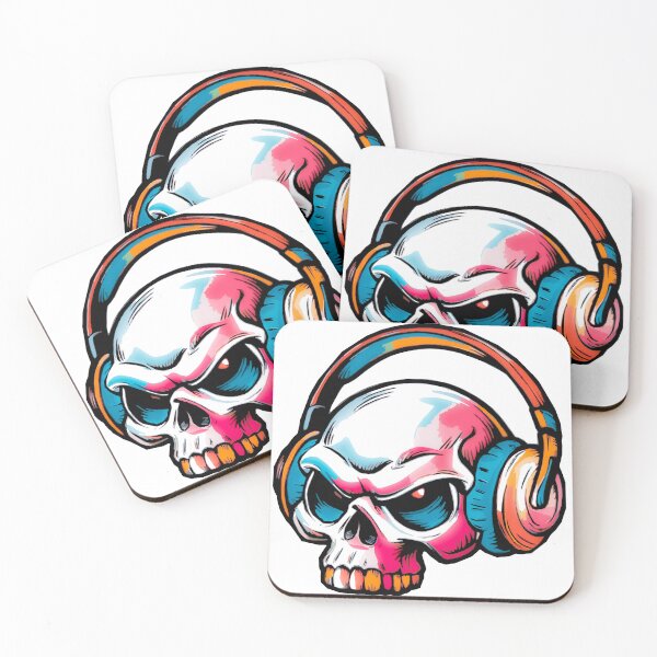 Item preview, Colorful Skull designed and sold by QuanntixArt.