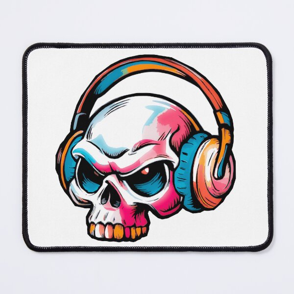 Item preview, Colorful Skull designed and sold by QuanntixArt.