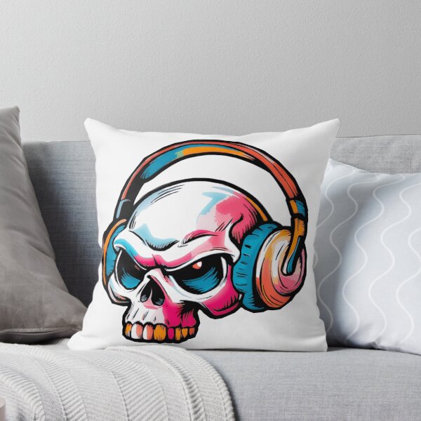 Item preview, Colorful Skull designed and sold by QuanntixArt.