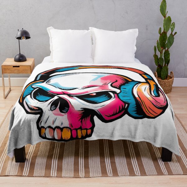 Item preview, Colorful Skull designed and sold by QuanntixArt.