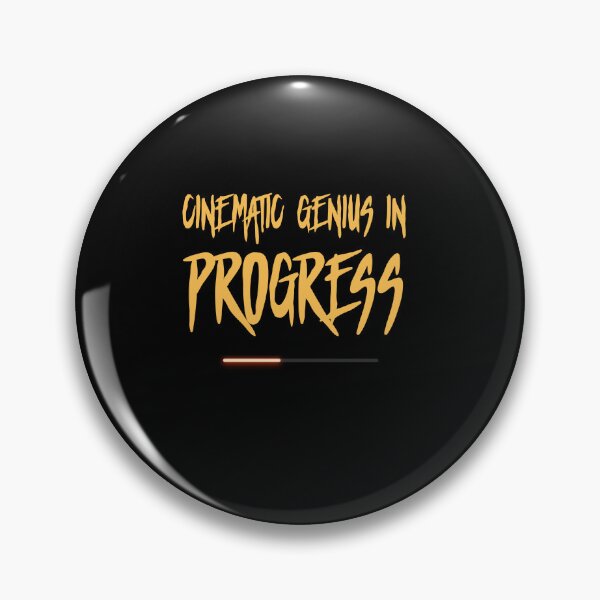 Item preview, CINEMATIC GENIUS IN PROGRESS designed and sold by Film Of Your Choice.