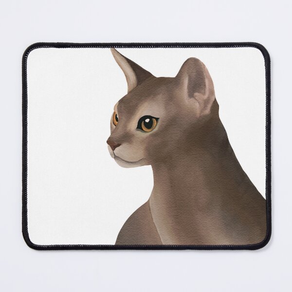 Item preview, Abyssinian cat, cat, grace, animal, watercolor designed and sold by Tetiana Pohurska.