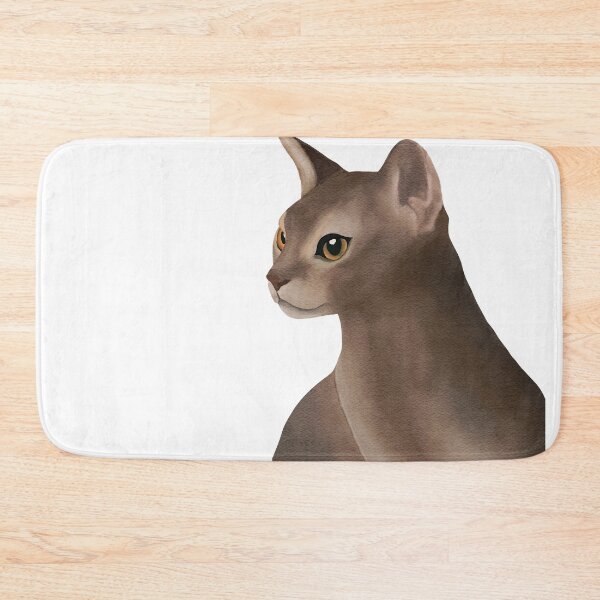 Item preview, Abyssinian cat, cat, grace, animal, watercolor designed and sold by Tetiana Pohurska.