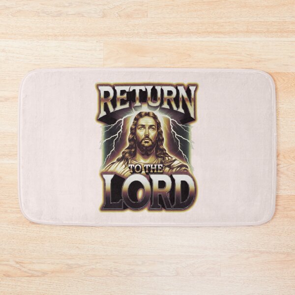 Item preview, Joel 2:13 – Return to the Lord | Bootleg-Style Jesus Art | Christian Bible Verse designed and sold by  KnitLuv.