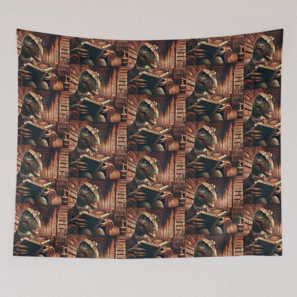 Item preview, Dinosaur loves to read books designed and sold by Dogandesighn.