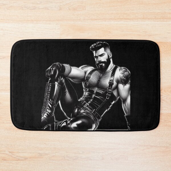 Item preview, Gay Leather Berlin Leder Bar Scorching Pride Graphic Design designed and sold by ItsAKinkThing.