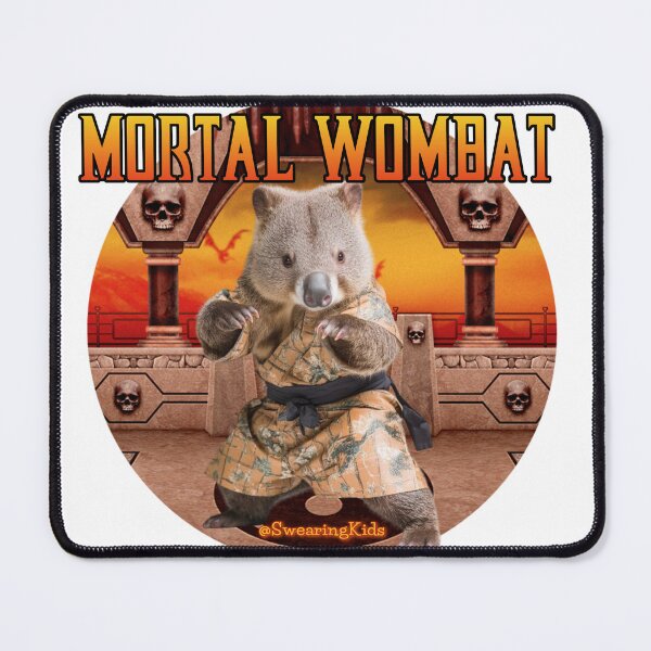 Item preview, Mortal Wombat designed and sold by SwearingKids.