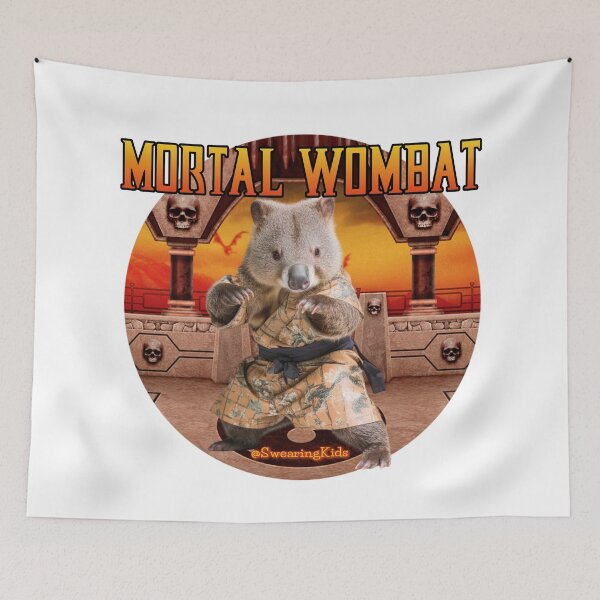 Item preview, Mortal Wombat designed and sold by SwearingKids.