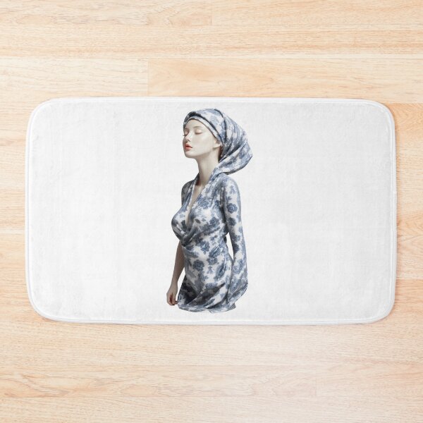 Item preview, The girl with the porcelain skin and turban by Sandra Lapierre designed and sold by newcuriosity.