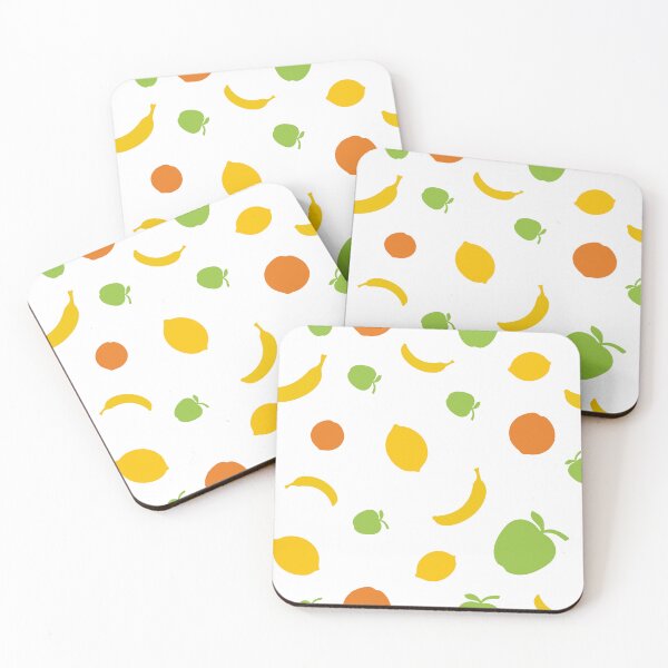 Item preview, Cute Fruit Pattern – Bananas, Apples, Oranges & Lemons designed and sold by DesignWiseTeam.