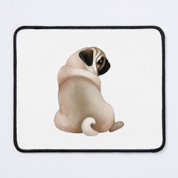 Item preview, Watercolor Pug designed and sold by KD Merch.