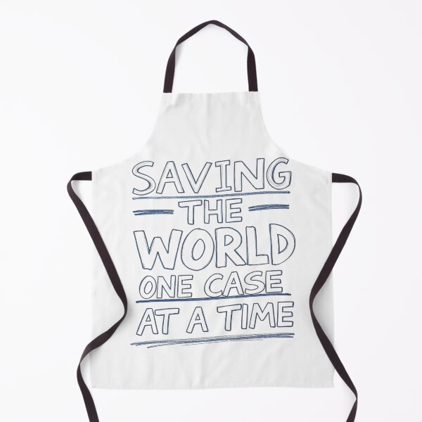 Item preview, Saving The World, One Case At a Time Funny Social Worker designed and sold by DomTeesHaven.