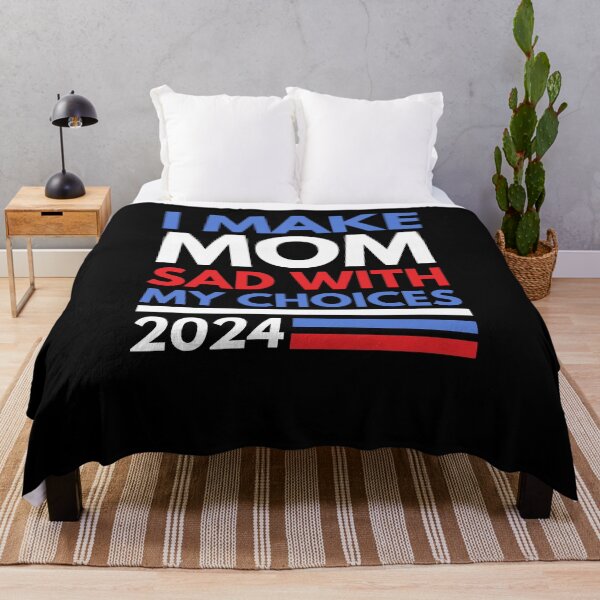 Item preview, I make Mom sad with my choices funny 2024 election humor designed and sold by snowry.