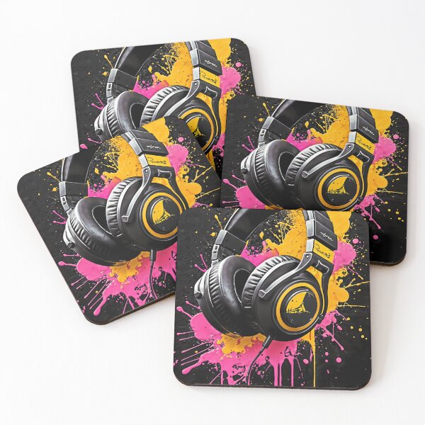 Item preview, Headphones that paint your world with music designed and sold by Turko762.