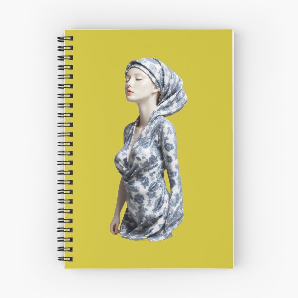 Item preview, The girl with the porcelain skin and turban by Sandra Lapierre designed and sold by newcuriosity.