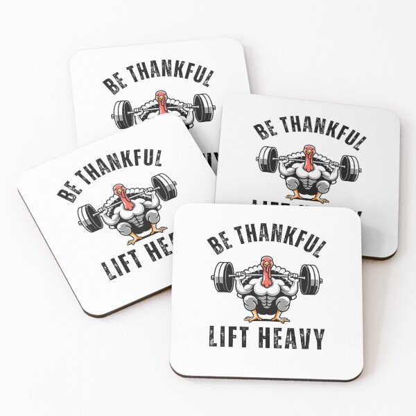 Item preview, Be Thankful Lift heavy funny muscle turkey thanksgiving joke designed and sold by snowry.