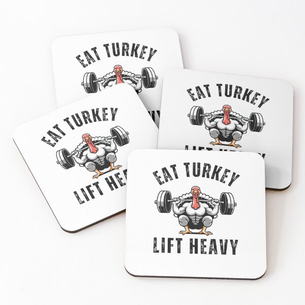 Item preview, Eat Turkey Lift heavy funny thanksgiving muscle turkey humor designed and sold by snowry.