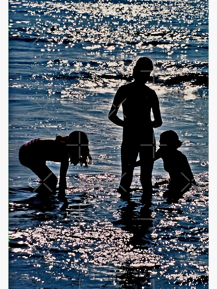 Thumbnail 2 of 2, Postcard, Fun in the Sunset designed and sold by MaluC.
