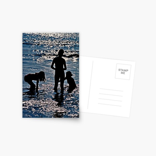 Fun in the Sunset Postcard