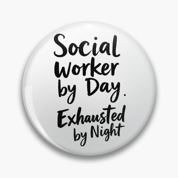 Item preview, Social Worker By Day, Exhausted By Night Funny Social Worker designed and sold by DomTeesHaven.