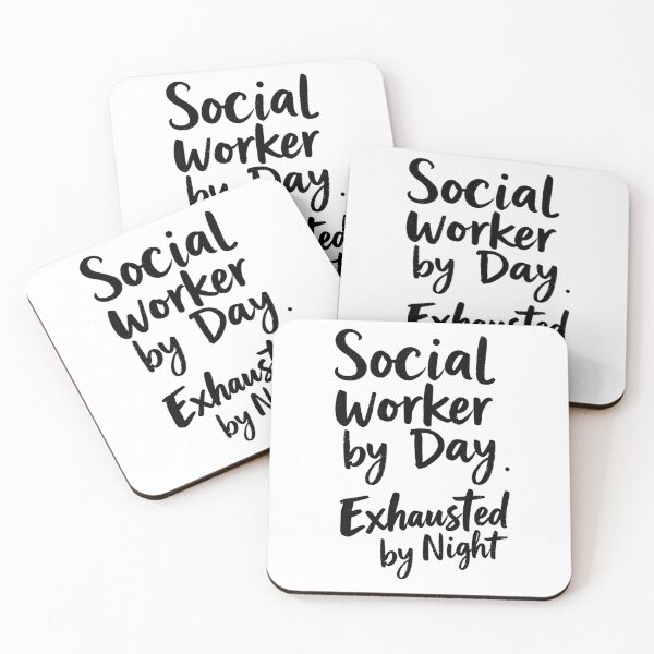 Item preview, Social Worker By Day, Exhausted By Night Funny Social Worker designed and sold by DomTeesHaven.