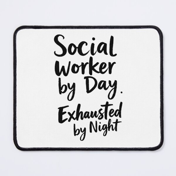 Item preview, Social Worker By Day, Exhausted By Night Funny Social Worker designed and sold by DomTeesHaven.