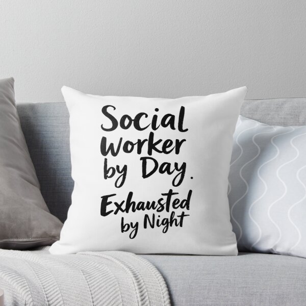 Item preview, Social Worker By Day, Exhausted By Night Funny Social Worker designed and sold by DomTeesHaven.