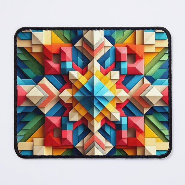 Item preview, colorful geometric symmetric desighn designed and sold by Dogandesighn.