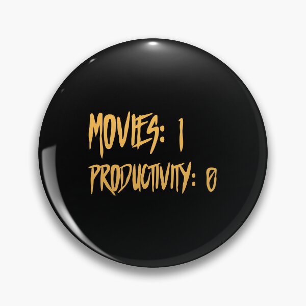 Item preview, MOVIES 1 | PRODUCTIVITY 0 designed and sold by Film Of Your Choice.