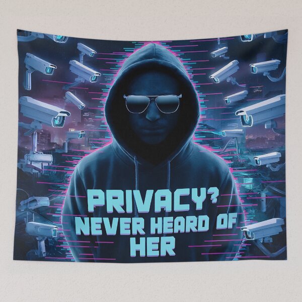 Item preview, Anti-Elon Musk Privacy & Security Statement Art designed and sold by The People’s Punchline.