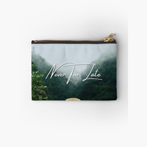 Item preview, Never Too Late - Motivational Quote designed and sold by Naquo.