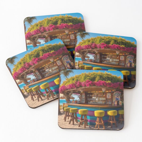 Item preview, Vibrant Mexican Bar by the Sea designed and sold by BlareBlare.