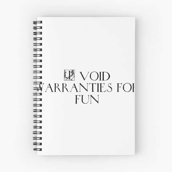 Item preview, I void warranties for fun designed and sold by Ninjacatoff.