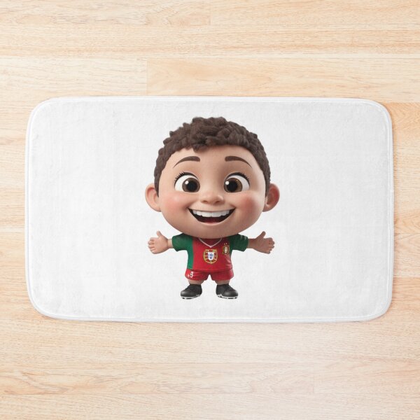 Item preview, Portugal footballer, beautiful positive kids T-shirt, shirt, jersey designed and sold by Alegria Azul .