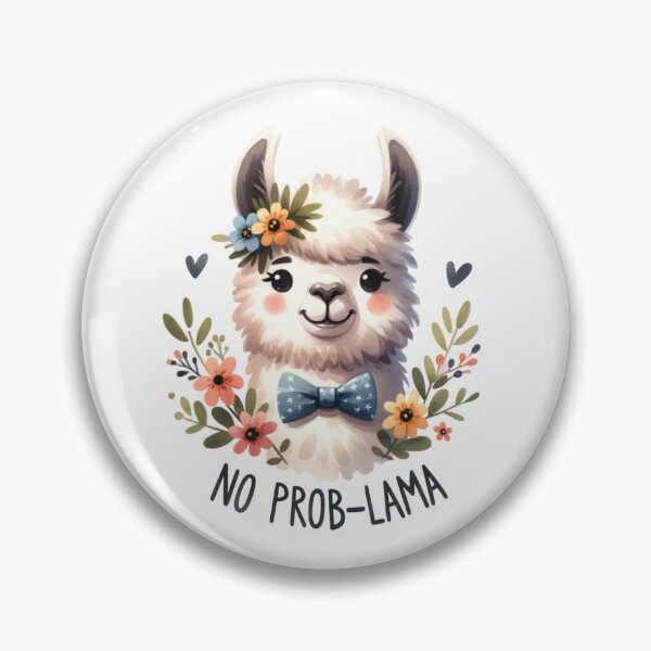 Item preview, Sassy Llama - No Prob-llama designed and sold by My Joyful Charm Store.