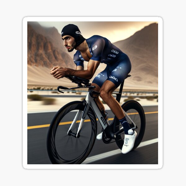 Item preview, Desert Warrior – Conquering Every Mile! designed and sold by Triathlongram.