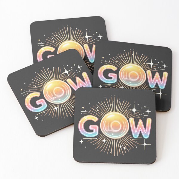 Item preview, GLOW - Typography Design designed and sold by Desireehaz.