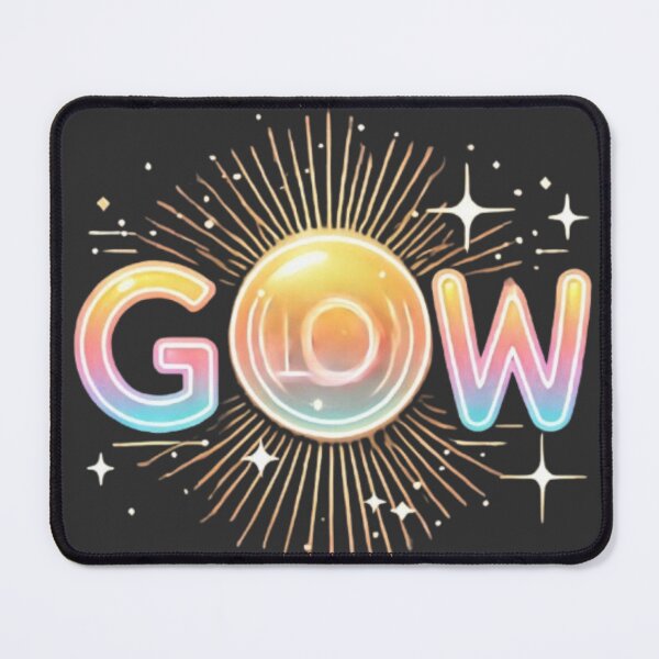 Item preview, GLOW - Typography Design designed and sold by Desireehaz.