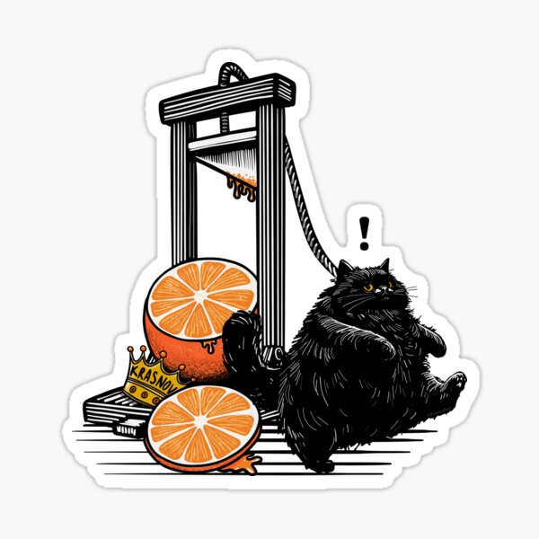Artikel-Vorschau von Der Orangenschneider, designt und verkauft von KilkennyCat Art.