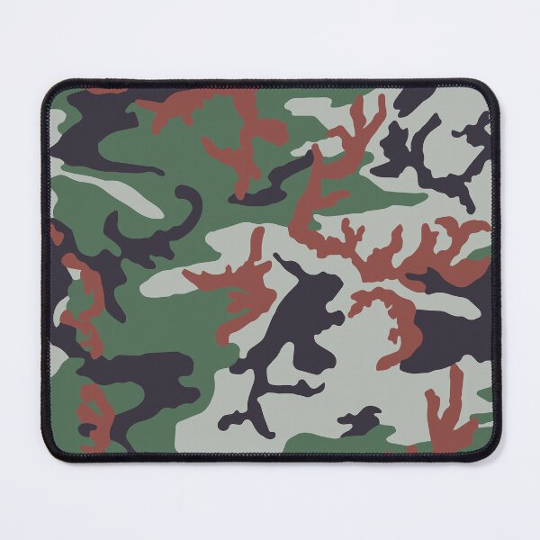 Item preview, Woodland Camo Pattern Vintage Blue Green Palette designed and sold by BikeVoucherJr.