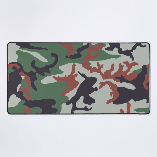 Item preview, Woodland Camo Pattern Vintage Blue Green Palette designed and sold by BikeVoucherJr.