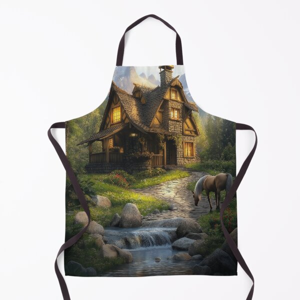 Item preview, Cottage in the woods designed and sold by EugeJ.