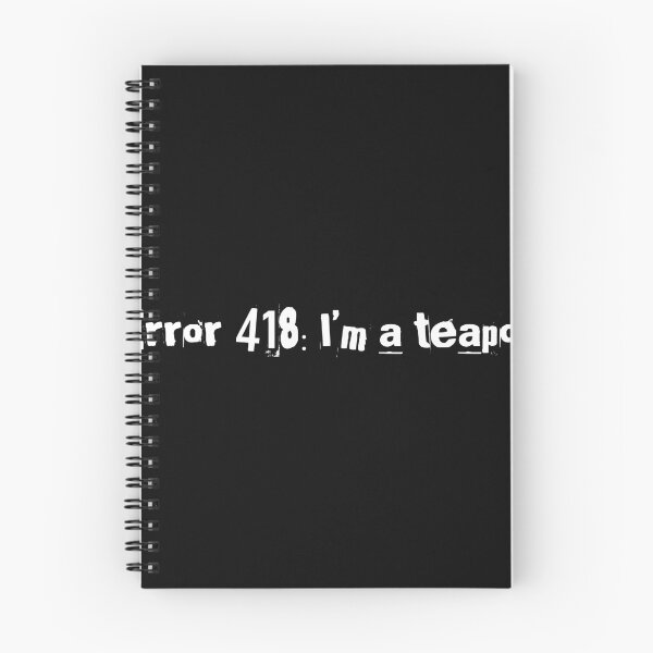 Item preview, Error 418: I’m a teapot designed and sold by Ninjacatoff.