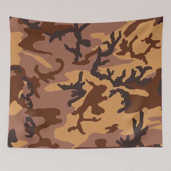 Item preview, Camo Pattern Old School Vintage Brown Palette designed and sold by BikeVoucherJr.