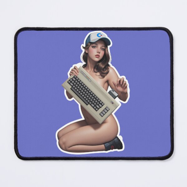 Item preview, Commodore 64 Girl – Retro Nostalgia designed and sold by 8bitRaver.