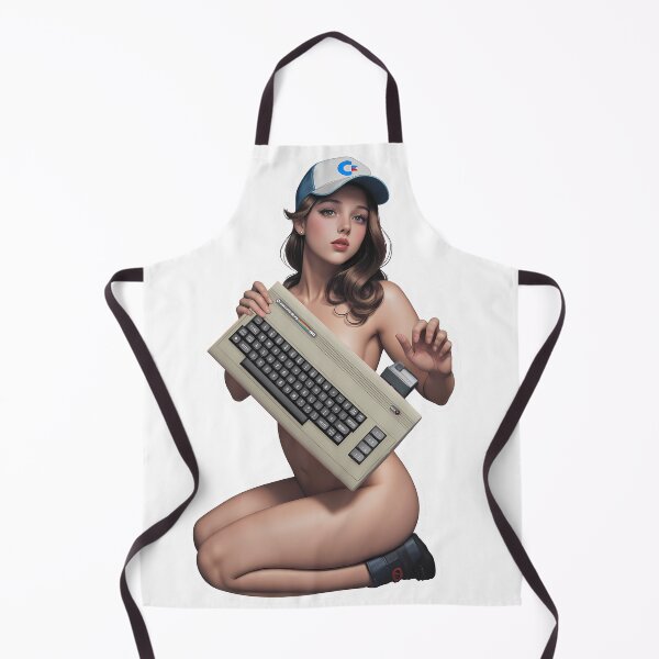 Item preview, Commodore 64 Girl – Retro Nostalgia designed and sold by 8bitRaver.