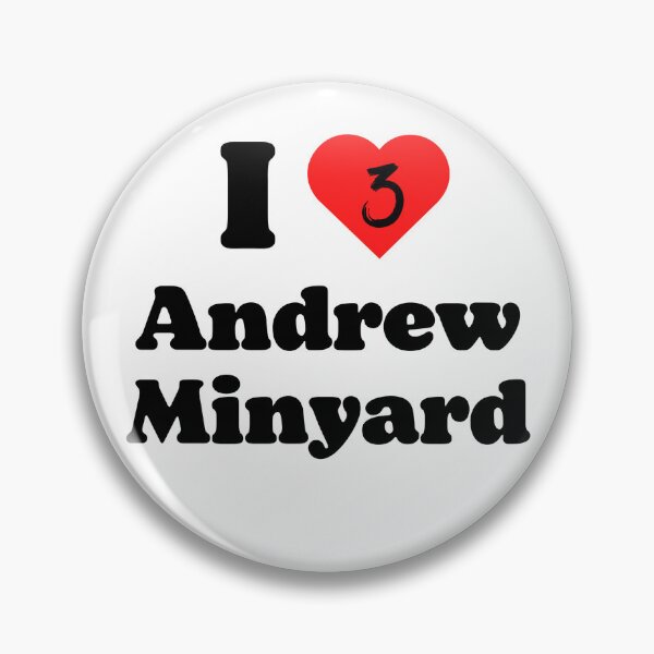 Item preview, I love Andrew Minyard 3 Palmetto State Foxes red heart designed and sold by jiminsyeol.