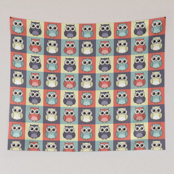 Aperçu de l'œuvre Hiboux kawaii créée et vendue par sasyall.