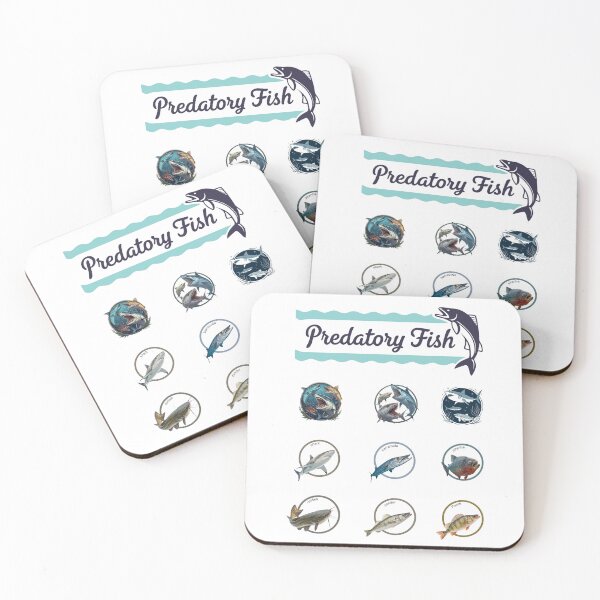 Item preview, sticker predatory fish designed and sold by alexandr-art.