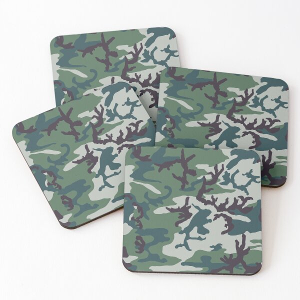 Item preview, Camo Pattern Muted Green Blue Palette designed and sold by BikeVoucherJr.